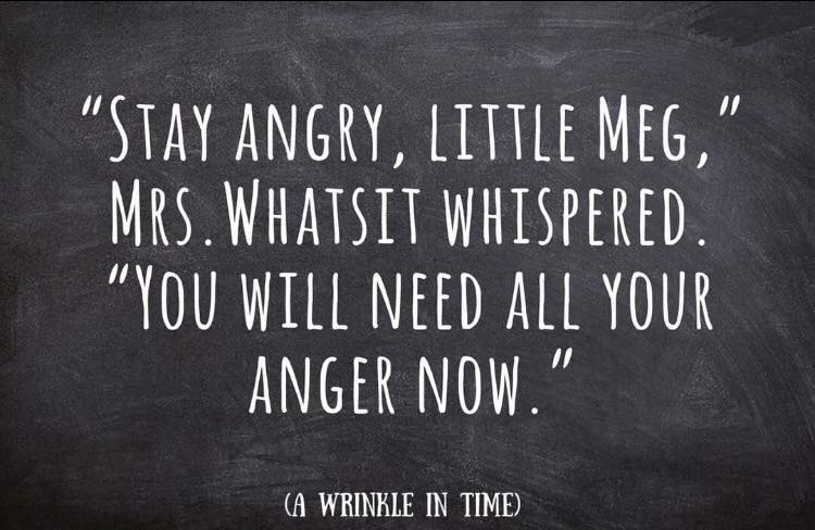 Embracing Anger